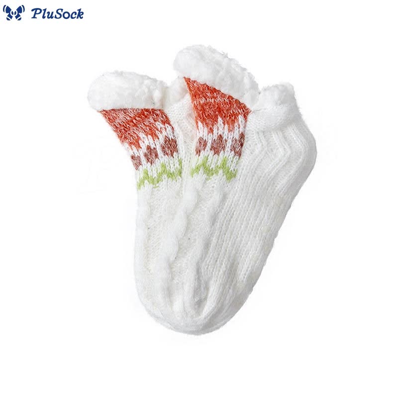 Plus Size Lambswool Slipper Socks