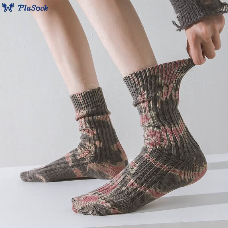 Plus Size Street Tide Quarter Socks(3 Pairs)