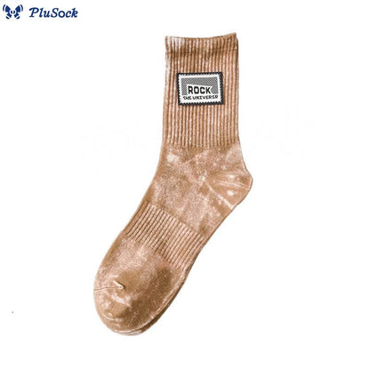 Plus Size Rock Quarter Socks(3 Pairs)