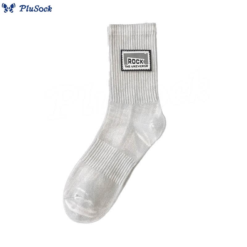 Plus Size Rock Quarter Socks(3 Pairs)