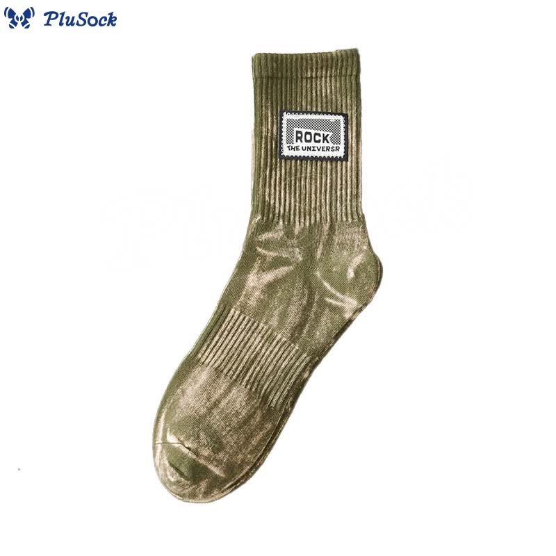 Plus Size Rock Quarter Socks(3 Pairs)