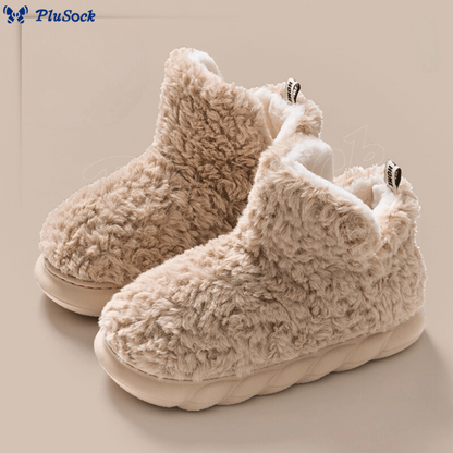 Plus Size Thick Sole Warm Slippers