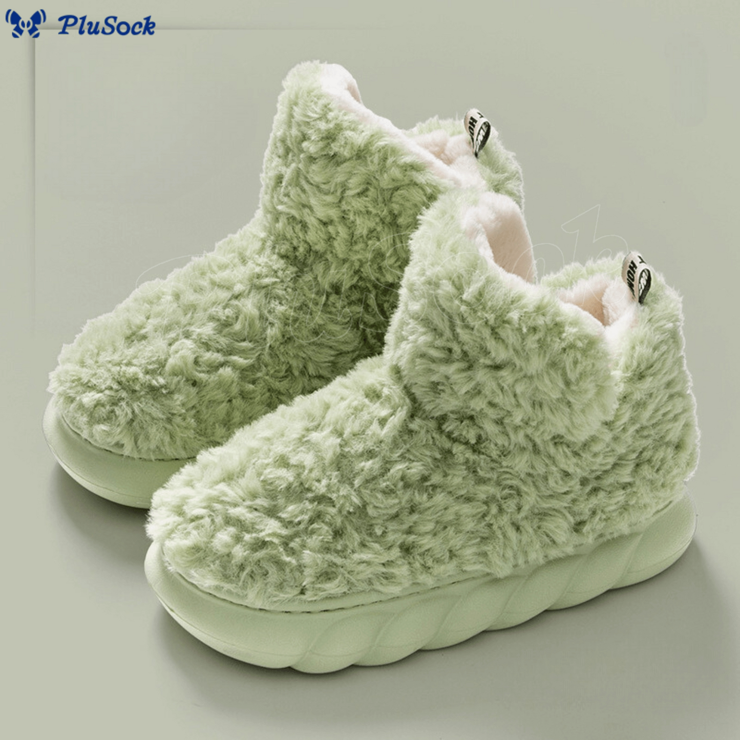 Plus Size Thick Sole Warm Slippers