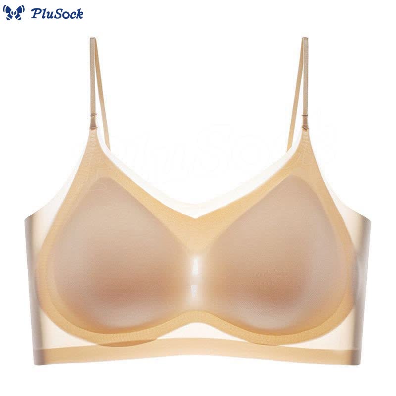 Plus Size Ice Silk Comfort Wireless Bra