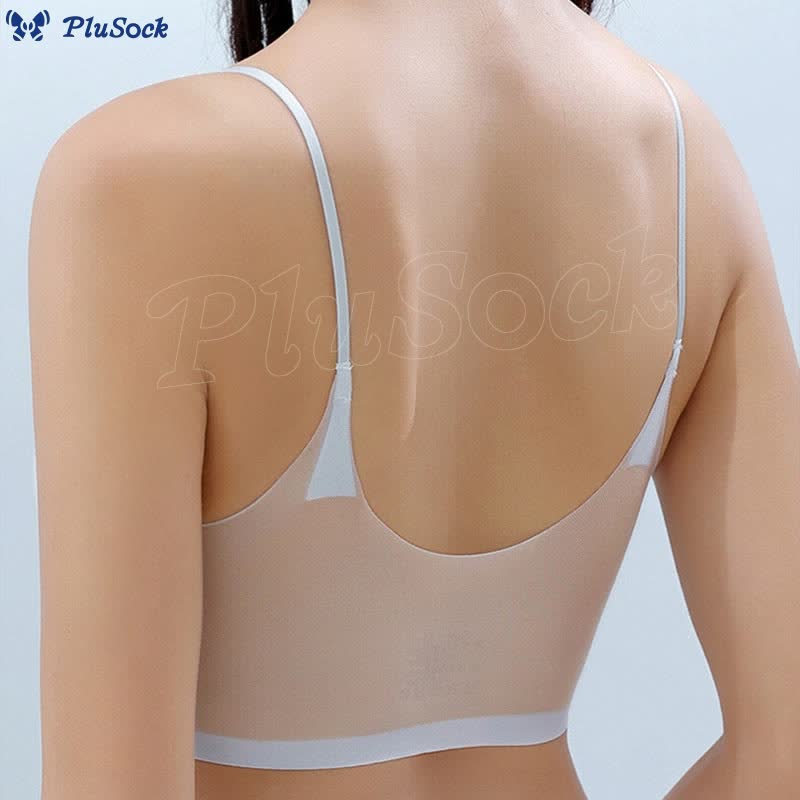 Plus Size Ice Silk Comfort Wireless Bra