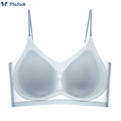 Plus Size Ice Silk Comfort Wireless Bra