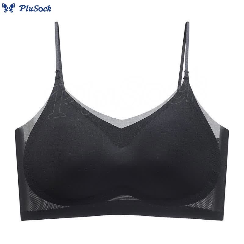 Plus Size Ice Silk Comfort Wireless Bra