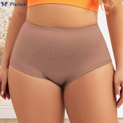 Plus Size High Waist Elastic Panty(3 Packs)