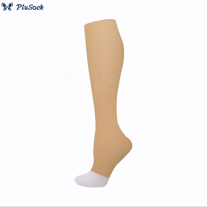 Classic Color Open Toe Compression Socks(5 Pairs)