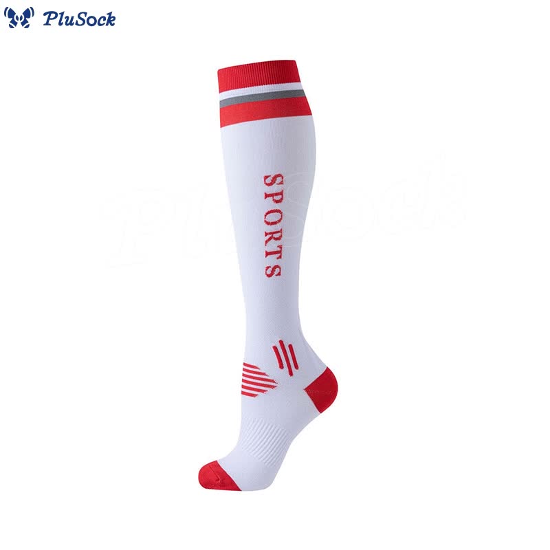 Color Matching Sport Compression Socks(6 Pairs)