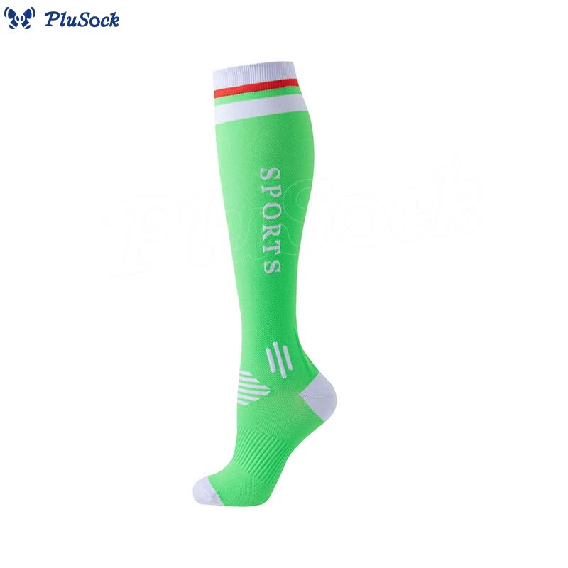 Color Matching Sport Compression Socks(6 Pairs)