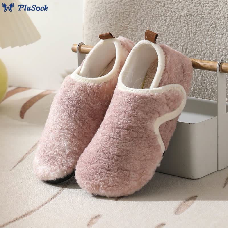 Plus Size Rip Tape Slippers