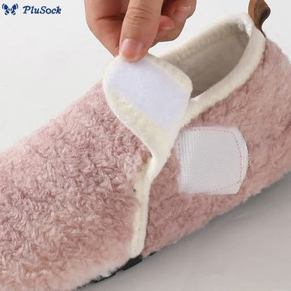 Plus Size Rip Tape Slippers