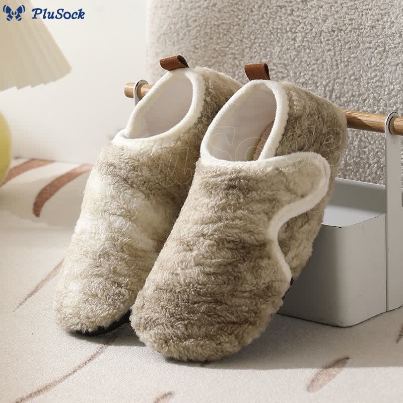 Plus Size Rip Tape Slippers