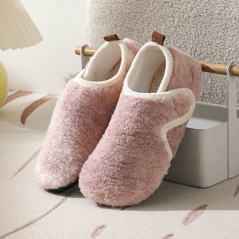 Plus Size Rip Tape Slippers