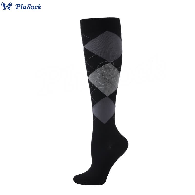 Diamond Lattice Compression Socks(3 Pairs)