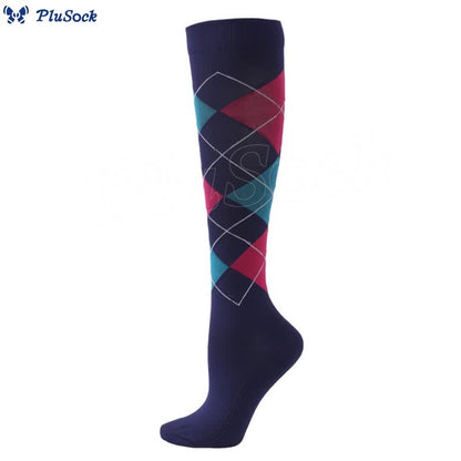 Diamond Lattice Compression Socks(3 Pairs)