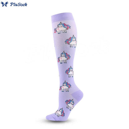 Unicorn Animal Compression Socks(4 Pairs)