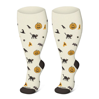 Plus Size Halloween Series Compression Socks