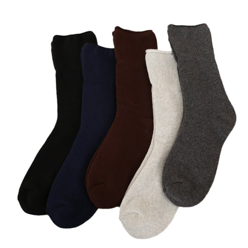 Plus Size Casual Comfortable Quarter Socks(5 Pairs)