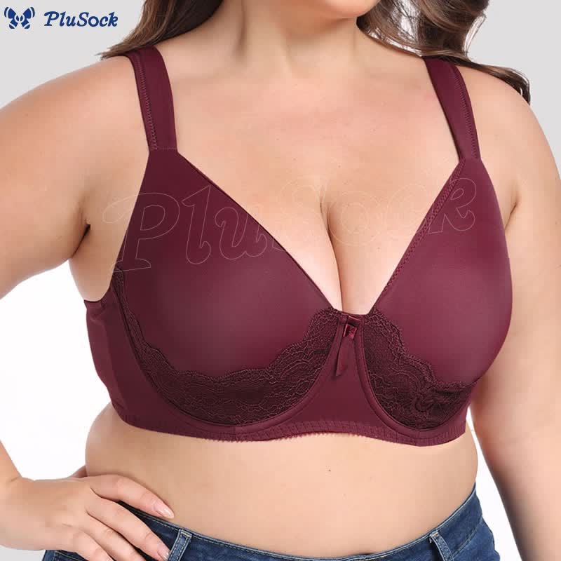 Ultra-thin Full Coverage Underwire Bra