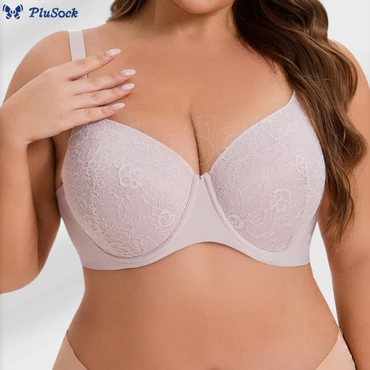 Plus Size Back Support Underwire Bra