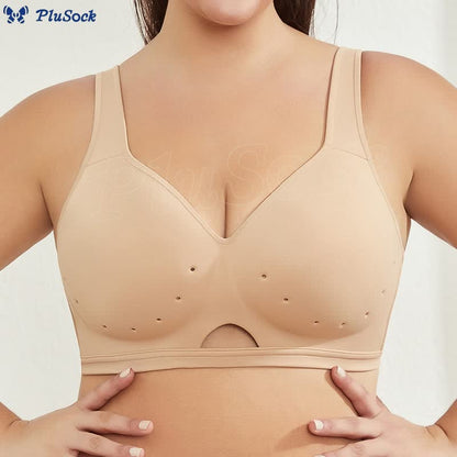 Plus Size Soft Support Wireless Bra