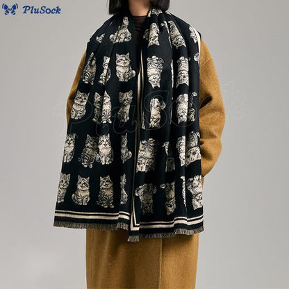 Adorable Animal Long Blanket Scarf