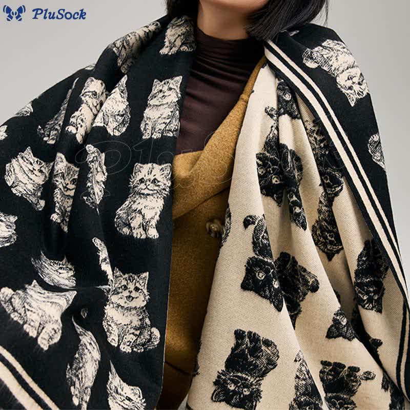 Adorable Animal Long Blanket Scarf