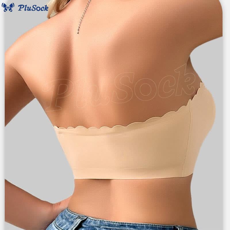 Strapless Front Closure Wireless Bra