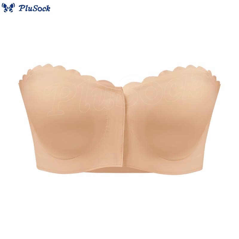 Strapless Front Closure Wireless Bra