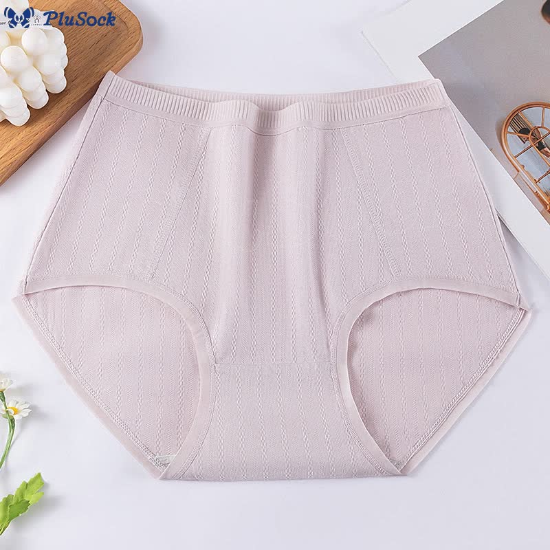 Plus Size Soft High Waisted Panty(3 Packs)