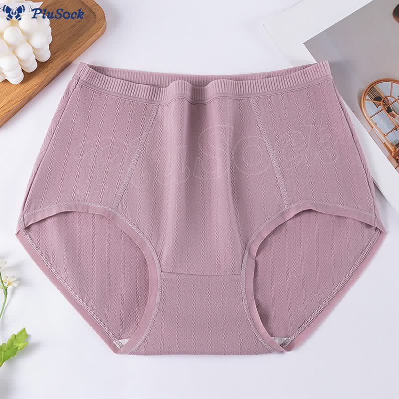 Plus Size Soft High Waisted Panty(3 Packs)