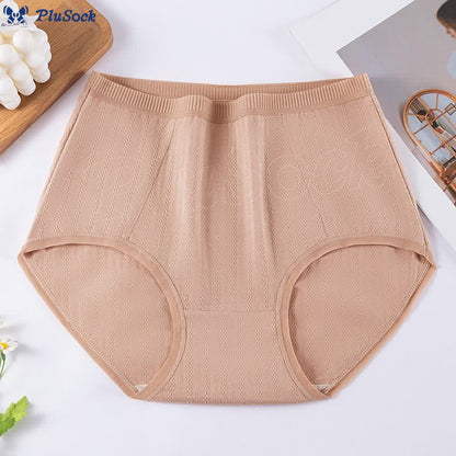 Plus Size Soft High Waisted Panty(3 Packs)