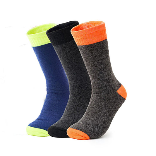 Plus Size Leisure Outdoor Crew Socks(3 Pairs)