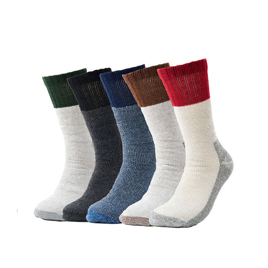 Plus Size Walking Cosy Crew Socks(5 Pairs)