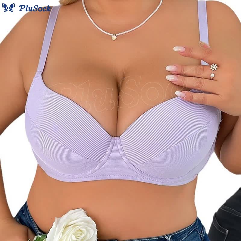 Plus Size Anti Sagging Underwire Bra