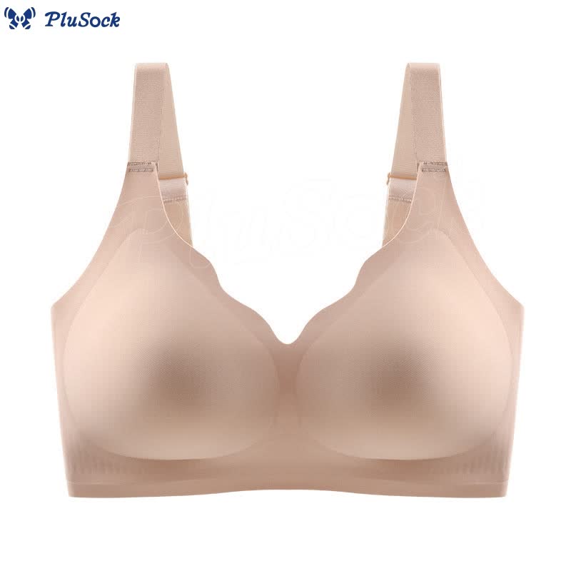 Plus Size Seamless Smooth Wireless Bra