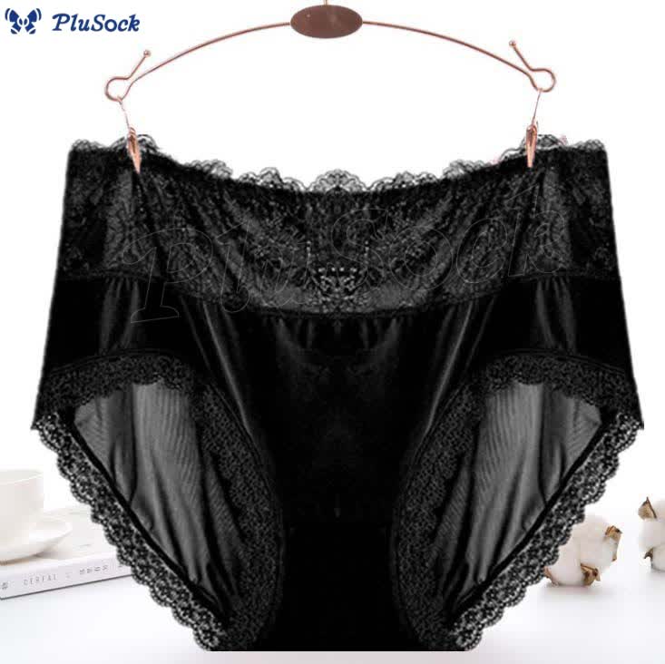 Plus Size Sexy Mesh Lace Panyty(3 Packs)