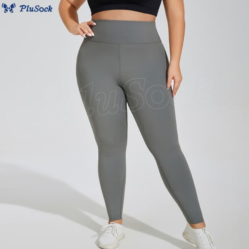 Plus Size High-Waisted Active Shaping Leggings