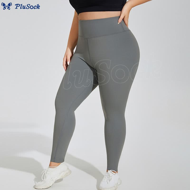 Plus Size High-Waisted Active Shaping Leggings