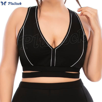 Plus Size Yoga Sports Set