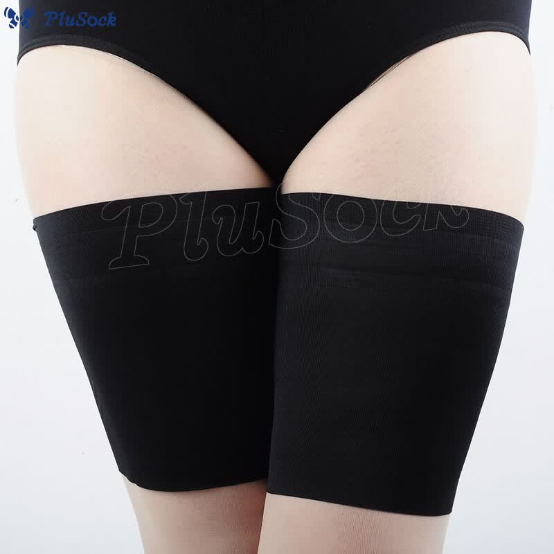 Plus Size Non Slip Elastic Thigh Sleeve(3 Pairs)