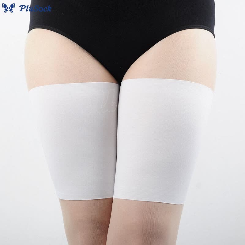 Plus Size Non Slip Elastic Thigh Sleeve(3 Pairs)