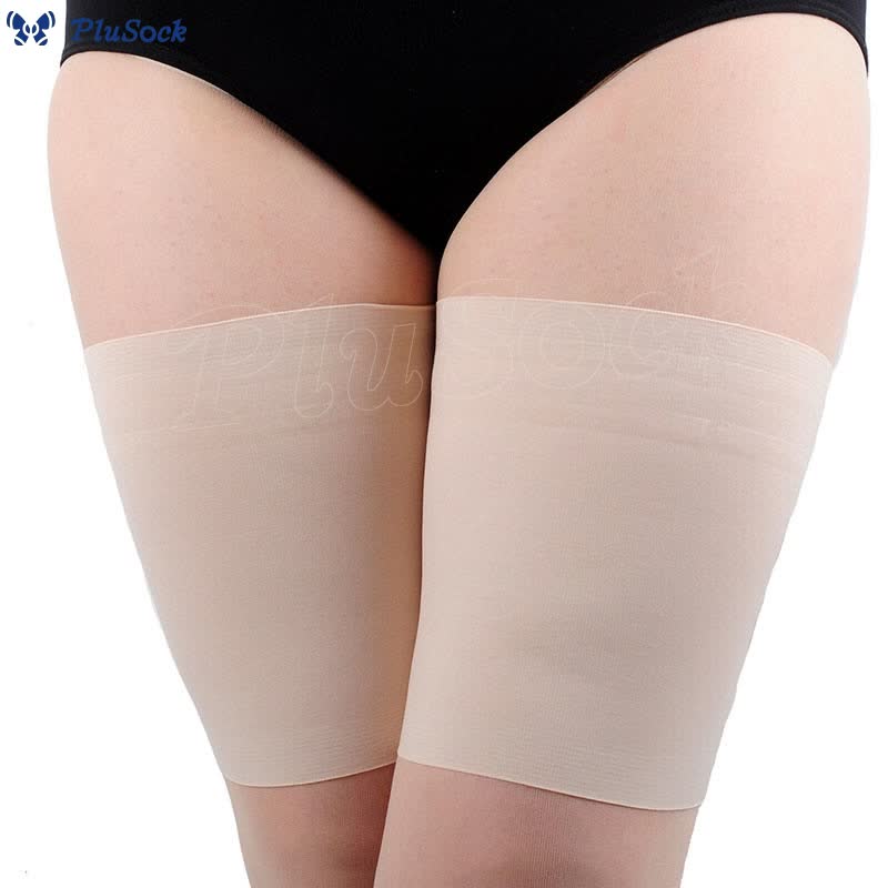 Plus Size Non Slip Elastic Thigh Sleeve(3 Pairs)