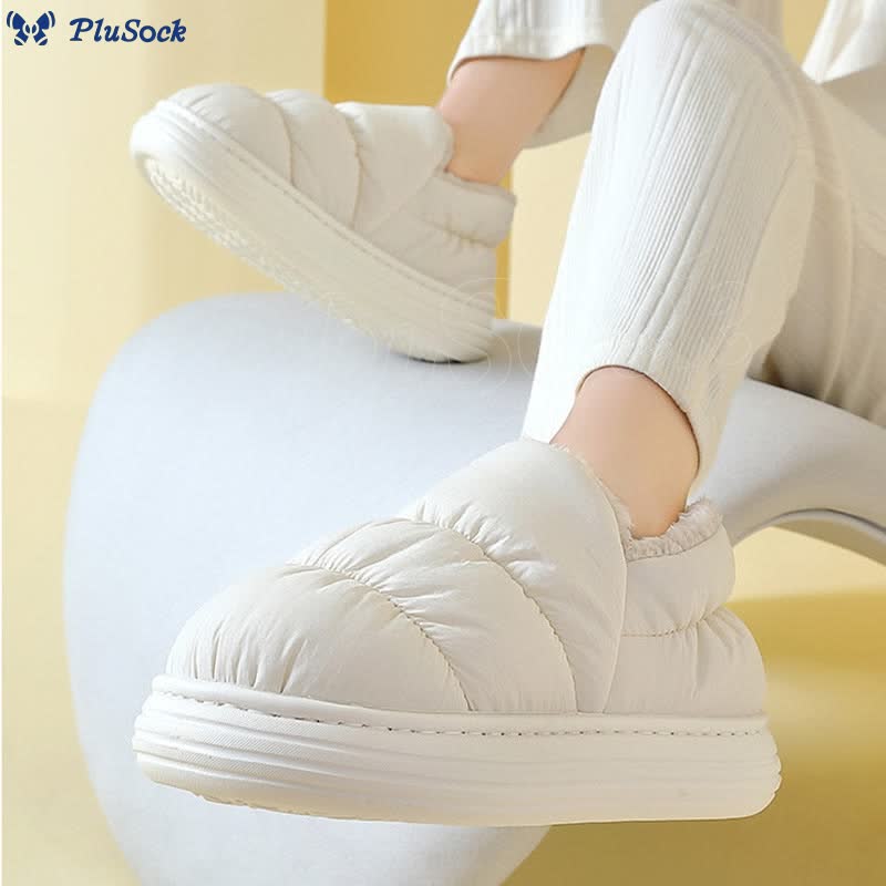 Plus Size Waterproof Thick Soles Slippers