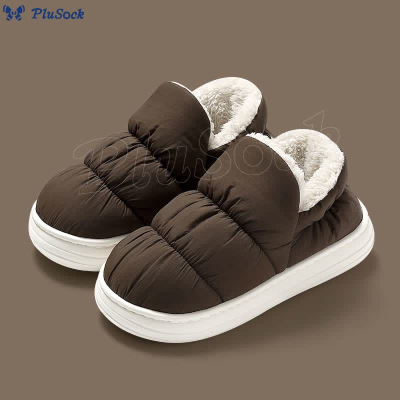 Plus Size Waterproof Thick Soles Slippers