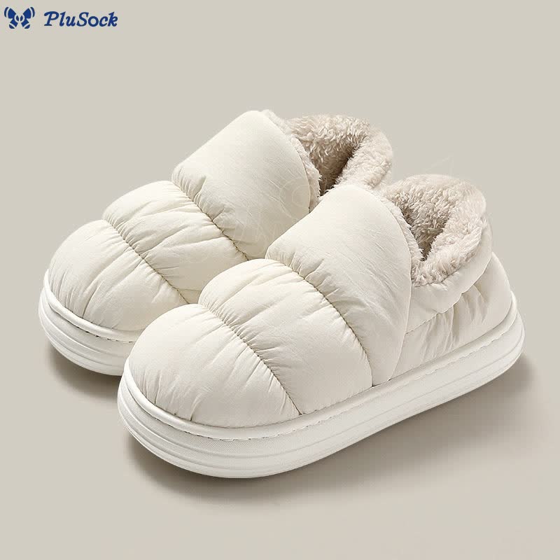 Plus Size Waterproof Thick Soles Slippers