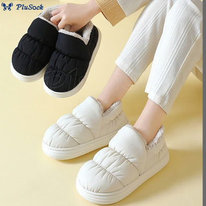 Plus Size Autumn Winter Thick Soles Slippers