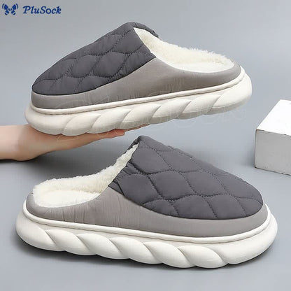 Plus Size Heat Storage Warmth Slippers